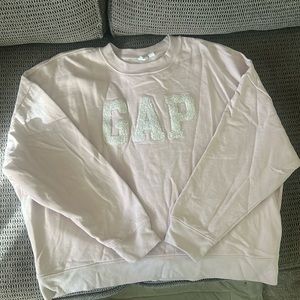 gap fleece crewneck